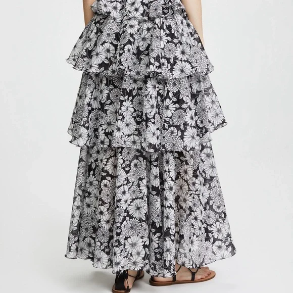 Lisa Marie Fernandez ‘Imann’ Maxi Floral Dress 🤍🖤 - Picture 3 of 8